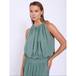 Top de algodón fruncido SKATÏE 39,00 € -40%