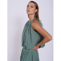 Top de algodón fruncido SKATÏE 39,00 € -40%