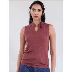Top canalé tencel SKATÏE