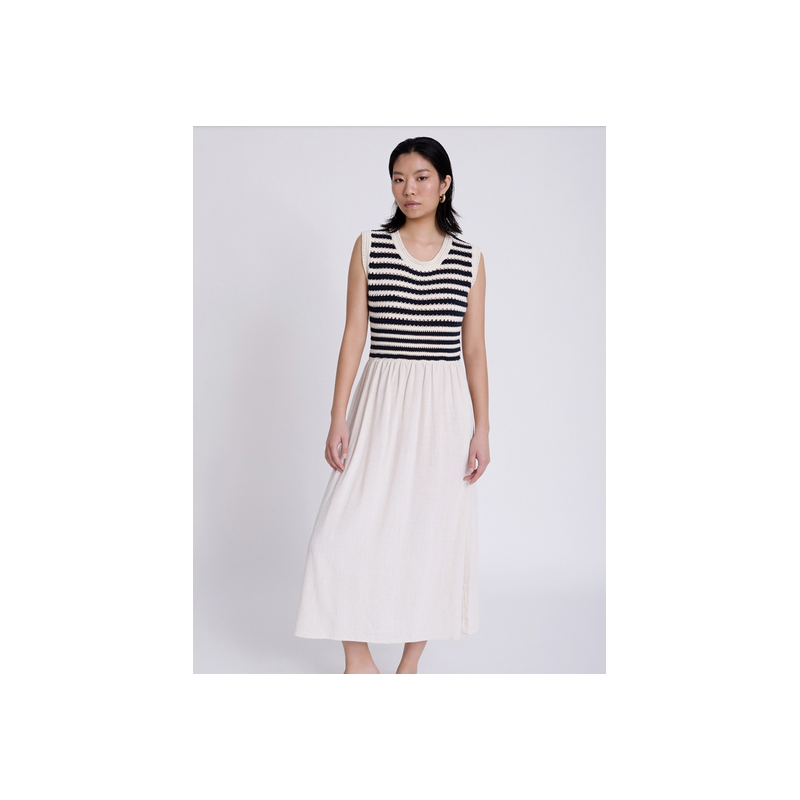 Vestido bimateria listado marinero SKATÏE 58,50 € -40%