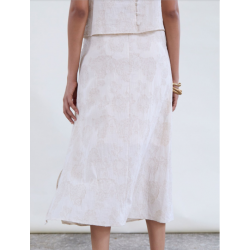 Falda recta tejido jacquard SKATÏE