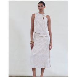 Falda recta tejido jacquard SKATÏE