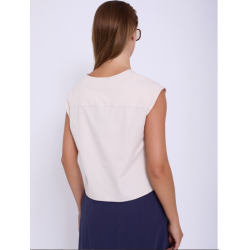 Camisa popelin combinada patch a contraste SKATÏE