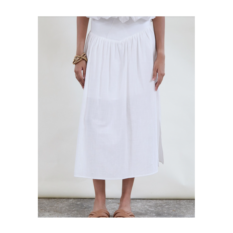 falda midi frunce SKATÏE 43,50 € -40%