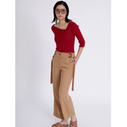 Pantalón liso tejido con textura SKATÏE