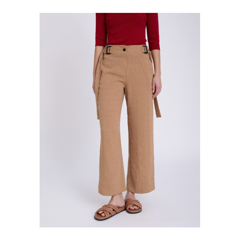 Pantalón liso tejido con textura SKATÏE