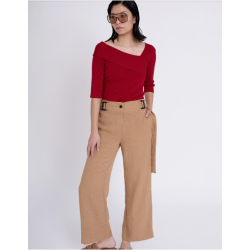 Pantalón liso tejido con textura SKATÏE