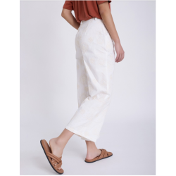 Pantalón de algodón bordado suizo SKATÏE
