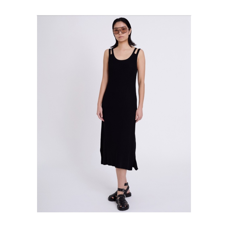 Vestido punto viscosa canalé tirantes doble SKATÏE 40,50 € -40%