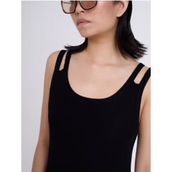 Vestido punto viscosa canalé tirantes doble SKATÏE 40,50 € -40%