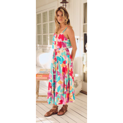 OHANA PRINT JORDYN TOP + OHANA PRINT VELA SKIRT JAASE