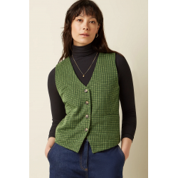 Bianca Gilet Ivy Check KING LOUIE