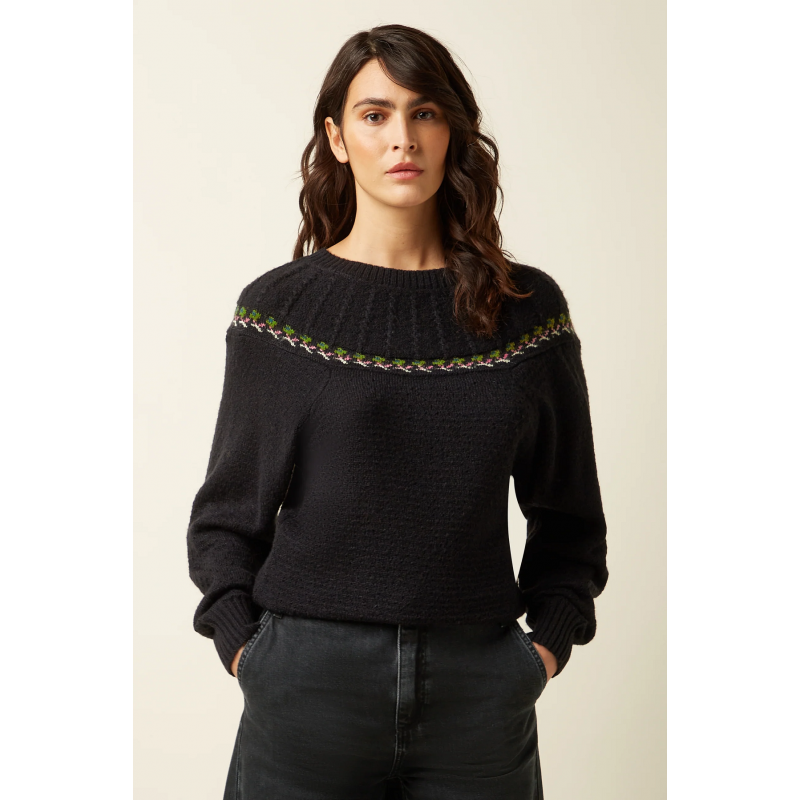 Azzurra Yoke Top Carrasco KING LOUIE