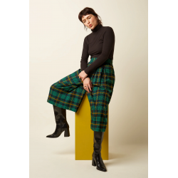 Frances Culotte Leeds Check KING LOUIE