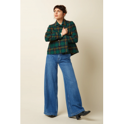 Pattie Coat Leeds Check KING LOUIE