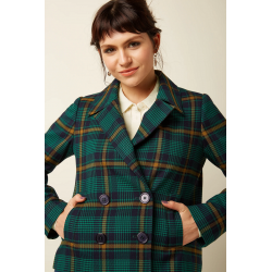 Pattie Coat Leeds Check KING LOUIE