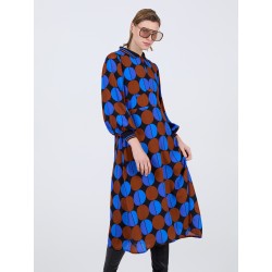 Vestido estampado círculos SKATÏE