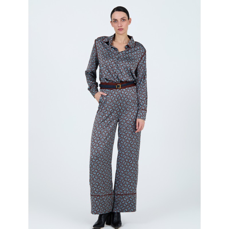 Pantalón estampado geométrico SKATÏE