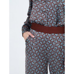 Pantalón estampado geométrico SKATÏE