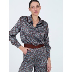 Camisa estampado geométrico SKATÏE