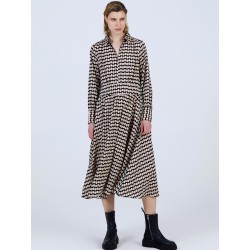 Vestido estampado topos SKATÏE