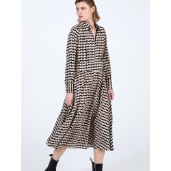 Vestido estampado topos SKATÏE