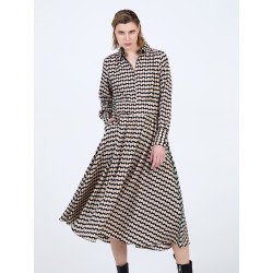 Vestido estampado topos SKATÏE