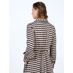 Vestido estampado topos SKATÏE