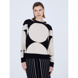 Jersey jacquard círculos SKATÏE