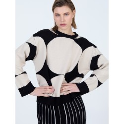 Jersey jacquard círculos SKATÏE