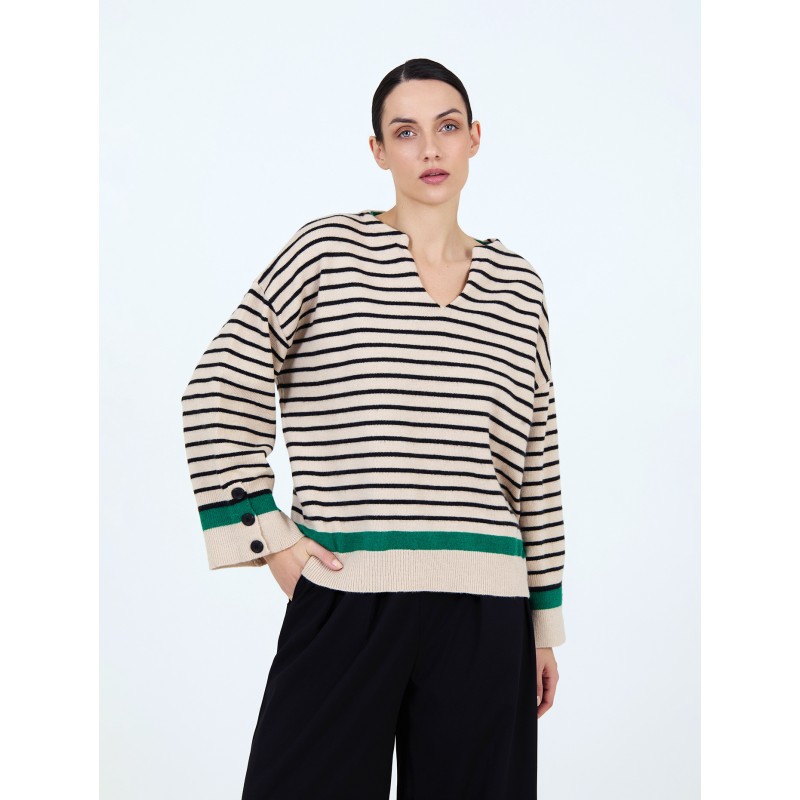 Jersey listado contraste SKATÏE 72,50 €