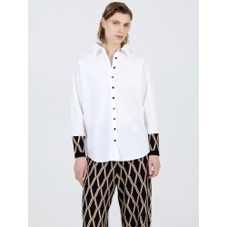 Camisa popelin jacquard SKATÏE