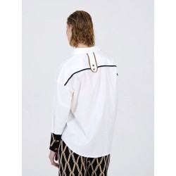 Camisa popelin jacquard SKATÏE