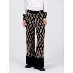 Pantalón jacquard geométrico SKATÏE