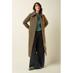 Arabella Coat Coppa Check KING LOUIE
