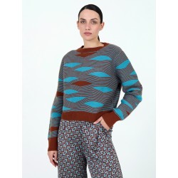 Jersey intarsia ondas SKATÏE