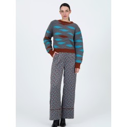 Jersey intarsia ondas SKATÏE