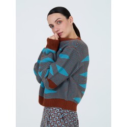 Jersey intarsia ondas SKATÏE