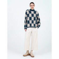 Jersey jacquard cuadros SKATÏE
