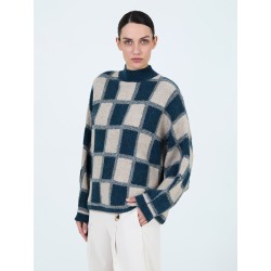 Jersey jacquard cuadros SKATÏE