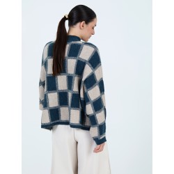 Jersey jacquard cuadros SKATÏE