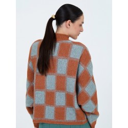 Jersey jacquard cuadros SKATÏE