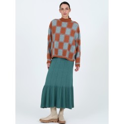 Jersey jacquard cuadros SKATÏE
