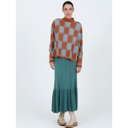 Jersey jacquard cuadros SKATÏE