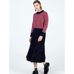 Falda jacquard círculos SKATÏE