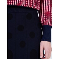 Falda jacquard círculos SKATÏE