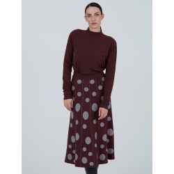 Falda jacquard círculos SKATÏE