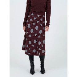 Falda jacquard círculos SKATÏE