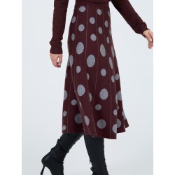 Falda jacquard círculos SKATÏE
