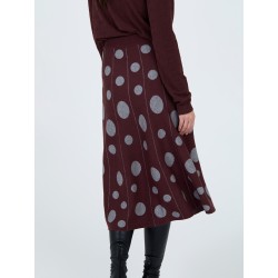 Falda jacquard círculos SKATÏE